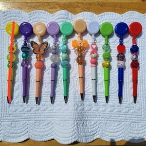 Handcrafted Beaded Retractable Pen- BUYER'S CHOICE